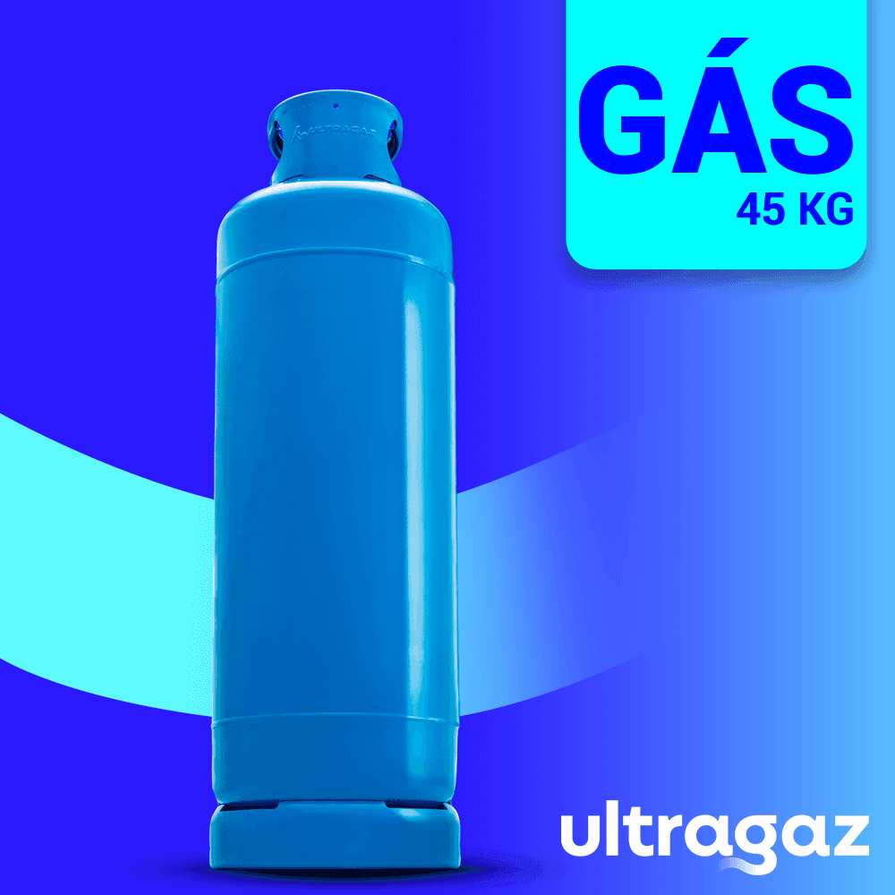 Gás Industrial 45kg Ultragaz