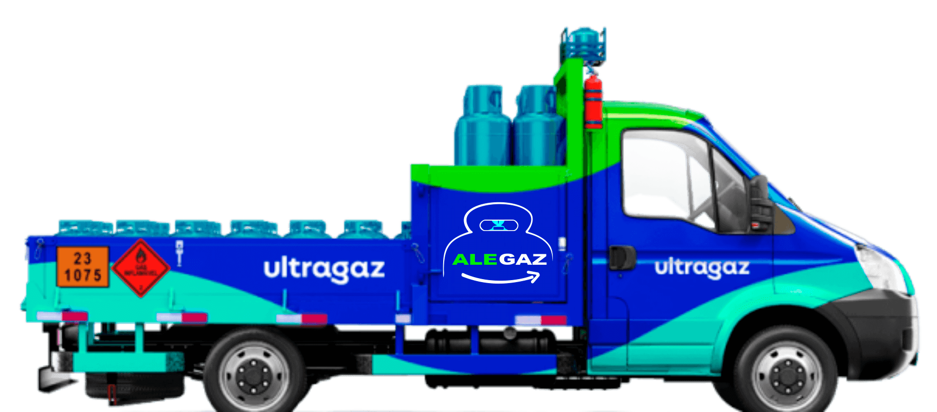 Caminhão Alegaz Ultragaz